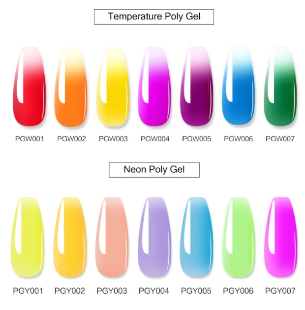 polygel colors